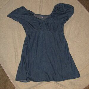 Old Navy Denim Size L Mini Dress